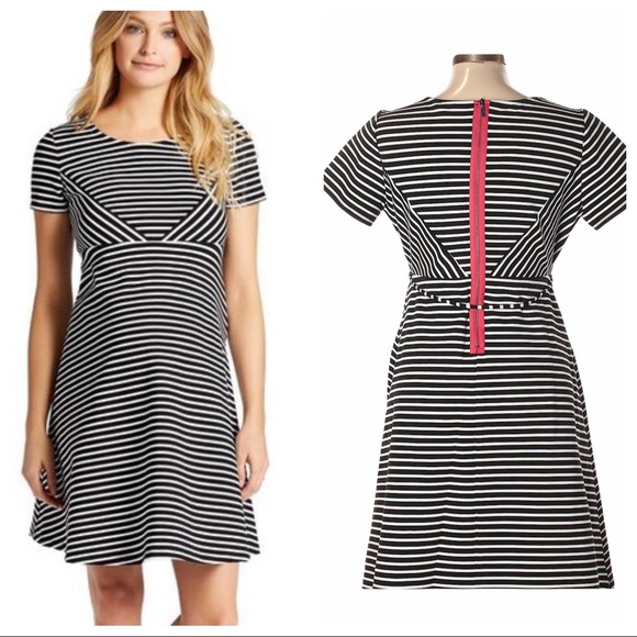 Jessica Simpson maternity striped dress.M - Picture 1 of 8